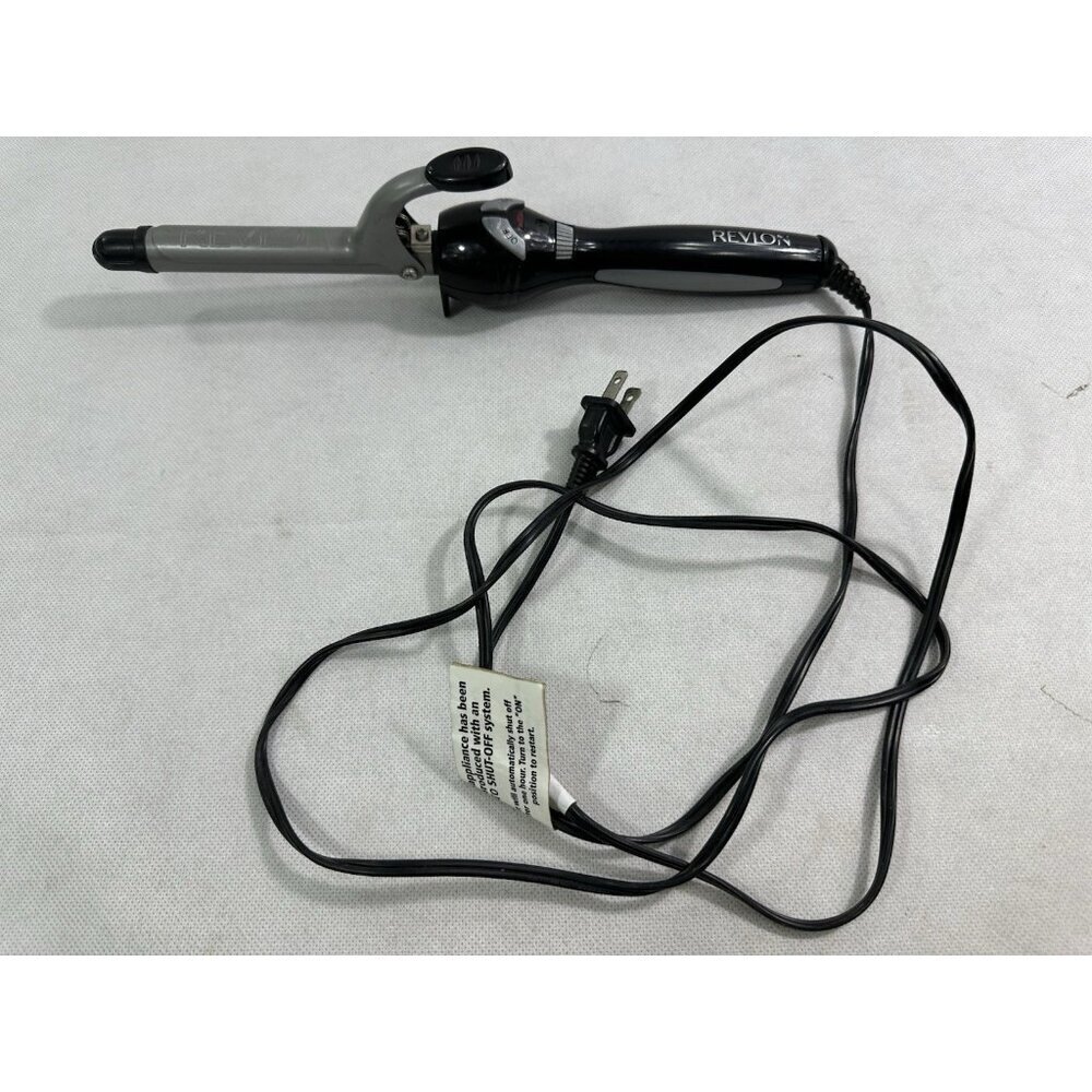 Revlon Curling Iron 3/4” Barrel RV052 Perfect Heat Professional Styling Read